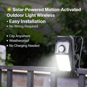 outdoor solar garden lights and motion activated lights